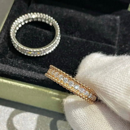 [Kismet Jewels ]PERLEE DIAMOND SILVER RING