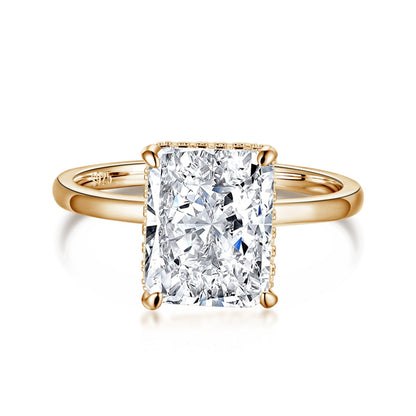 [Kismet Jewels ]4.0 Carat Ornate Enchanting Radiand Cut Banquet Ring