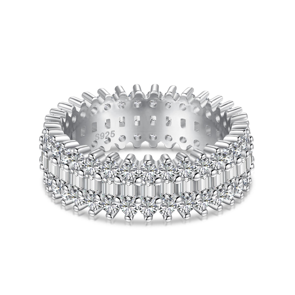 [Kismet Jewels ]Ornate Colorful Radiant Cut Daily Ring