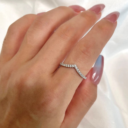 [Kismet Jewels ]Elaborate Tennis Band Ring