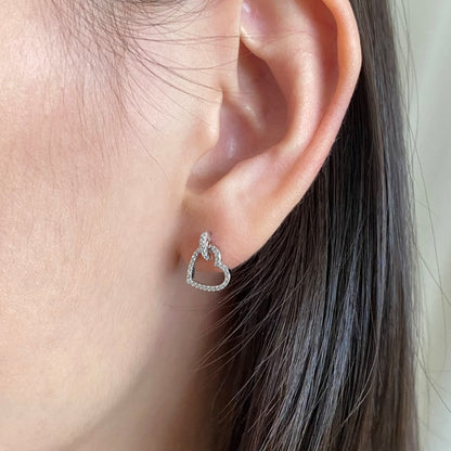 [Kismet Jewels ]Dainty Heart Shape Earrings