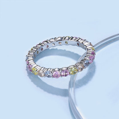 [Kismet Jewels ]Dazzling Resplendent Round Cut Party Ring