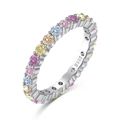 [Kismet Jewels ]Dazzling Resplendent Round Cut Party Ring