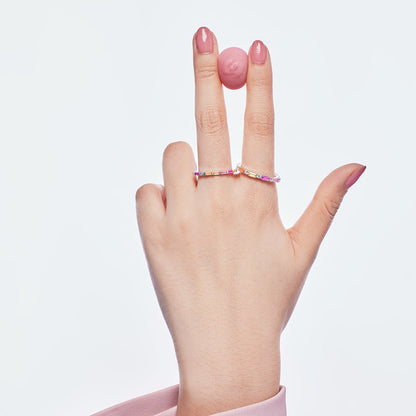[Kismet Jewels ]Exquisite Multicolored Emerald Cut Daily Ring