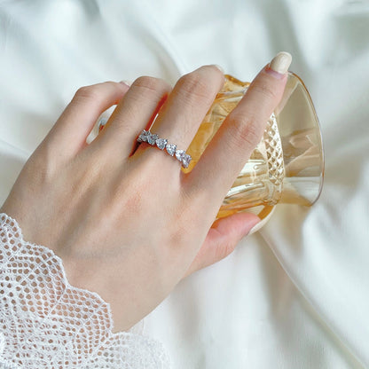 [Kismet Jewels ]0.25 Carat Radiant Romance Heart Cut Lover Ring
