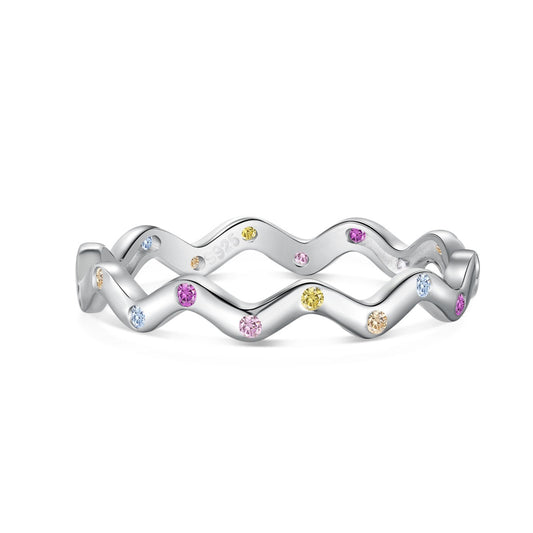 [Kismet Jewels ]Ornate Vibrant Round Cut Daily Ring