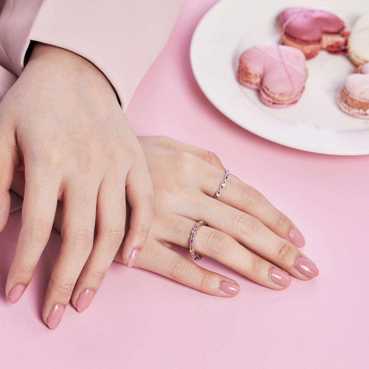 [Kismet Jewels ]Elegant Energetic Round Cut Daily Ring