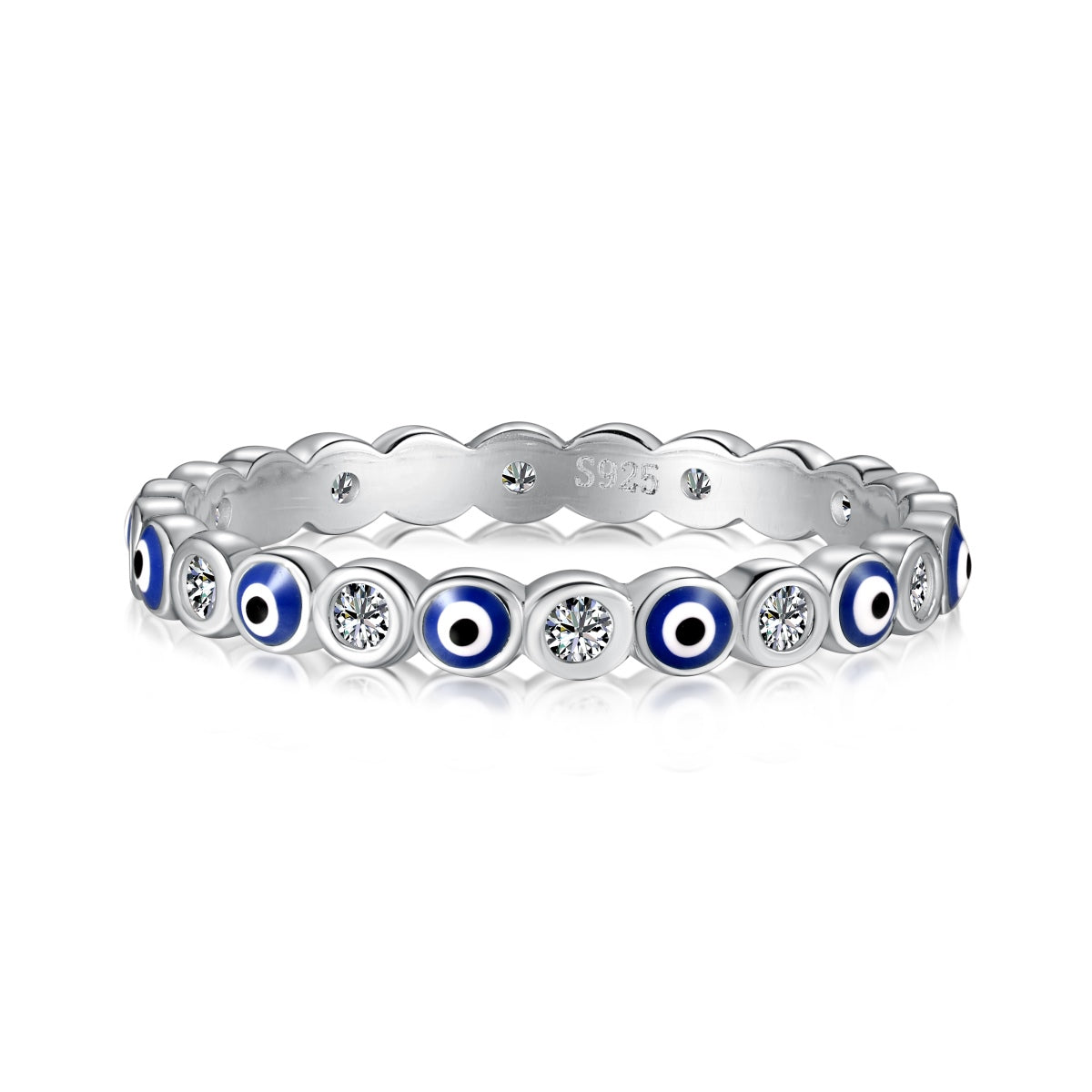 [Kismet Jewels ]Sparkling Vibrant Round Shape Daily Ring