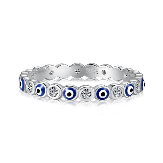 [Kismet Jewels ]Sparkling Vibrant Round Shape Daily Ring