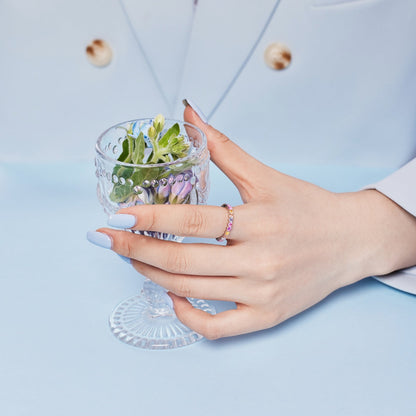 [Kismet Jewels ]Dazzling Resplendent Round Cut Party Ring