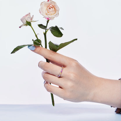 [Kismet Jewels ]Dazzling Resplendent Round Cut Party Ring