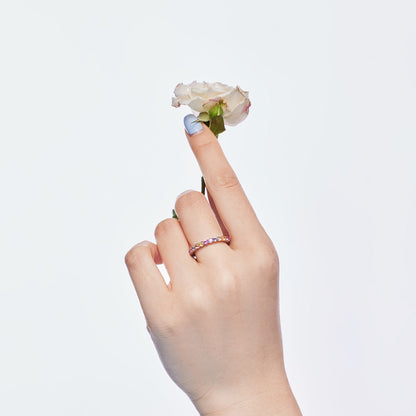 [Kismet Jewels ]Dazzling Resplendent Round Cut Party Ring