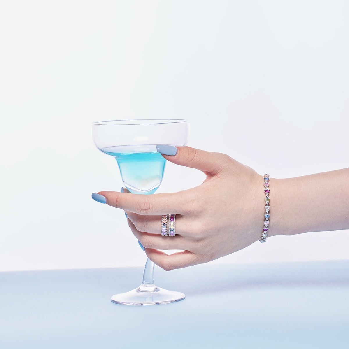 [Kismet Jewels ]Radiant Water Drop Shape Daily Bracelet
