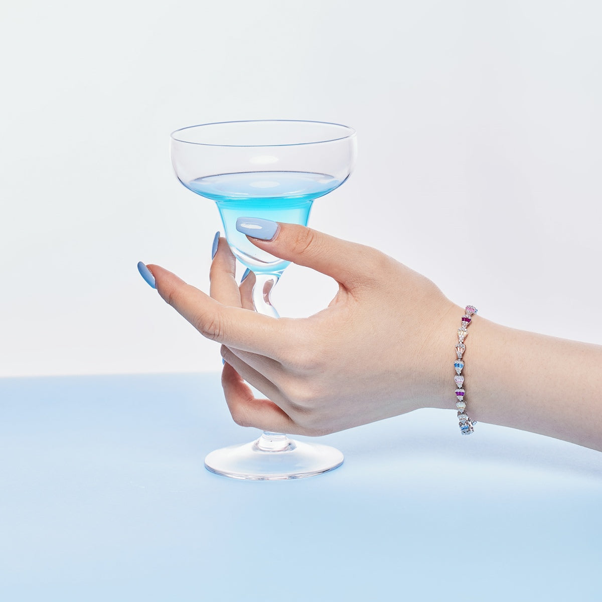 [Kismet Jewels ]Radiant Water Drop Shape Daily Bracelet