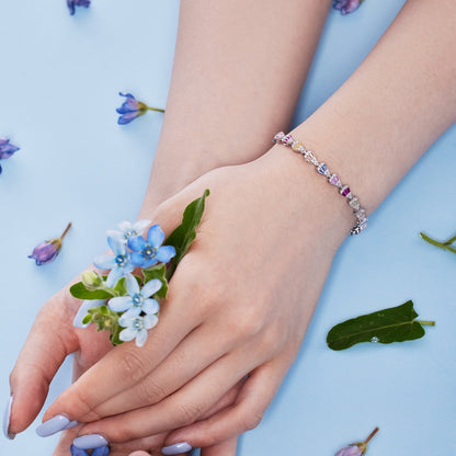 [Kismet Jewels ]Radiant Water Drop Shape Daily Bracelet