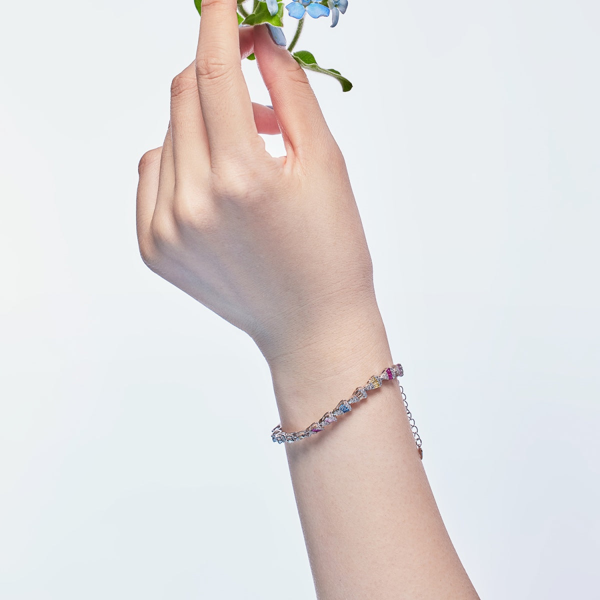 [Kismet Jewels ]Radiant Water Drop Shape Daily Bracelet