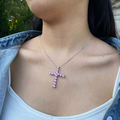[Kismet Jewels ]Radiant Cross Shape Necklace