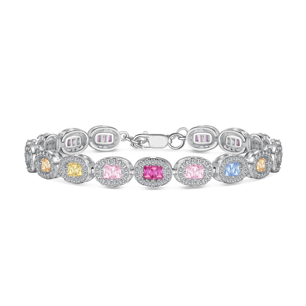 [Kismet Jewels ]Exquisite Ornate Emerald Cut Daily Bracelet