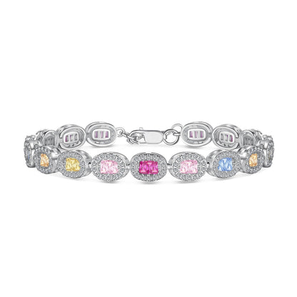 [Kismet Jewels ]Exquisite Ornate Emerald Cut Daily Bracelet