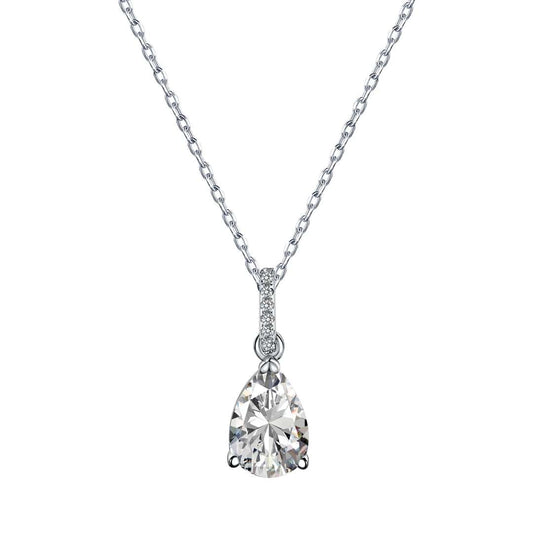 [Kismet Jewels ]Delicate Water Drop Shape Fashion Necklace