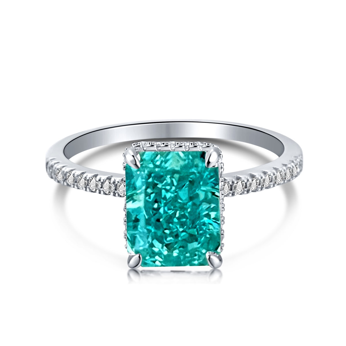 [Kismet Jewels ]4.0 Carat Luxurious Engagement Ring