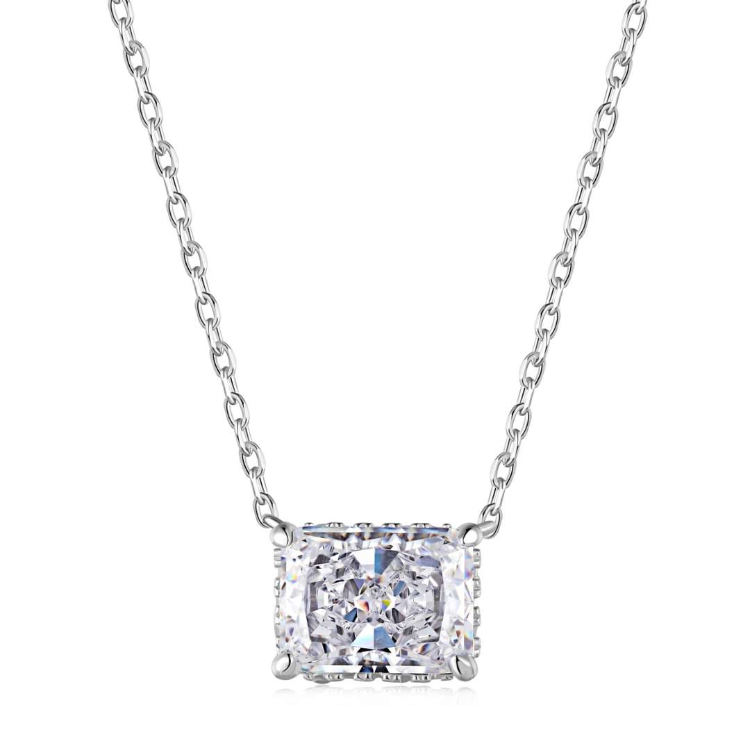 [Kismet Jewels ]Luxurious Square Shape Colorful Necalack