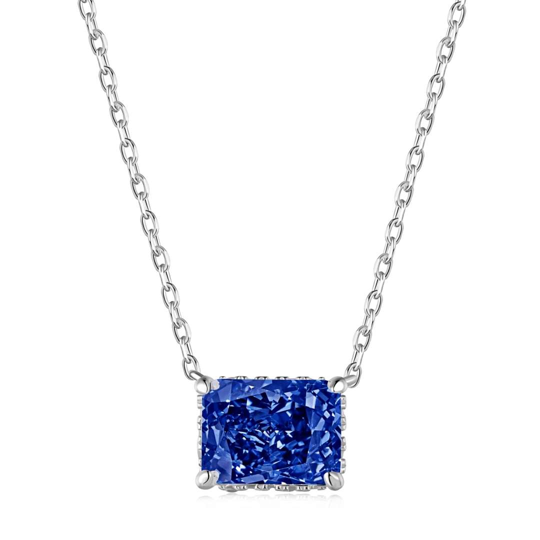 [Kismet Jewels ]Luxurious Square Shape Colorful Necalack