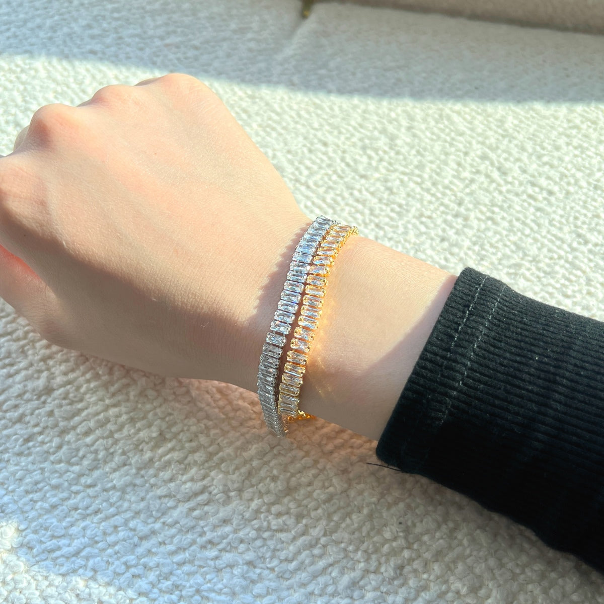 [Kismet Jewels ]Exquisite Emerald Cut Daily Bracelet