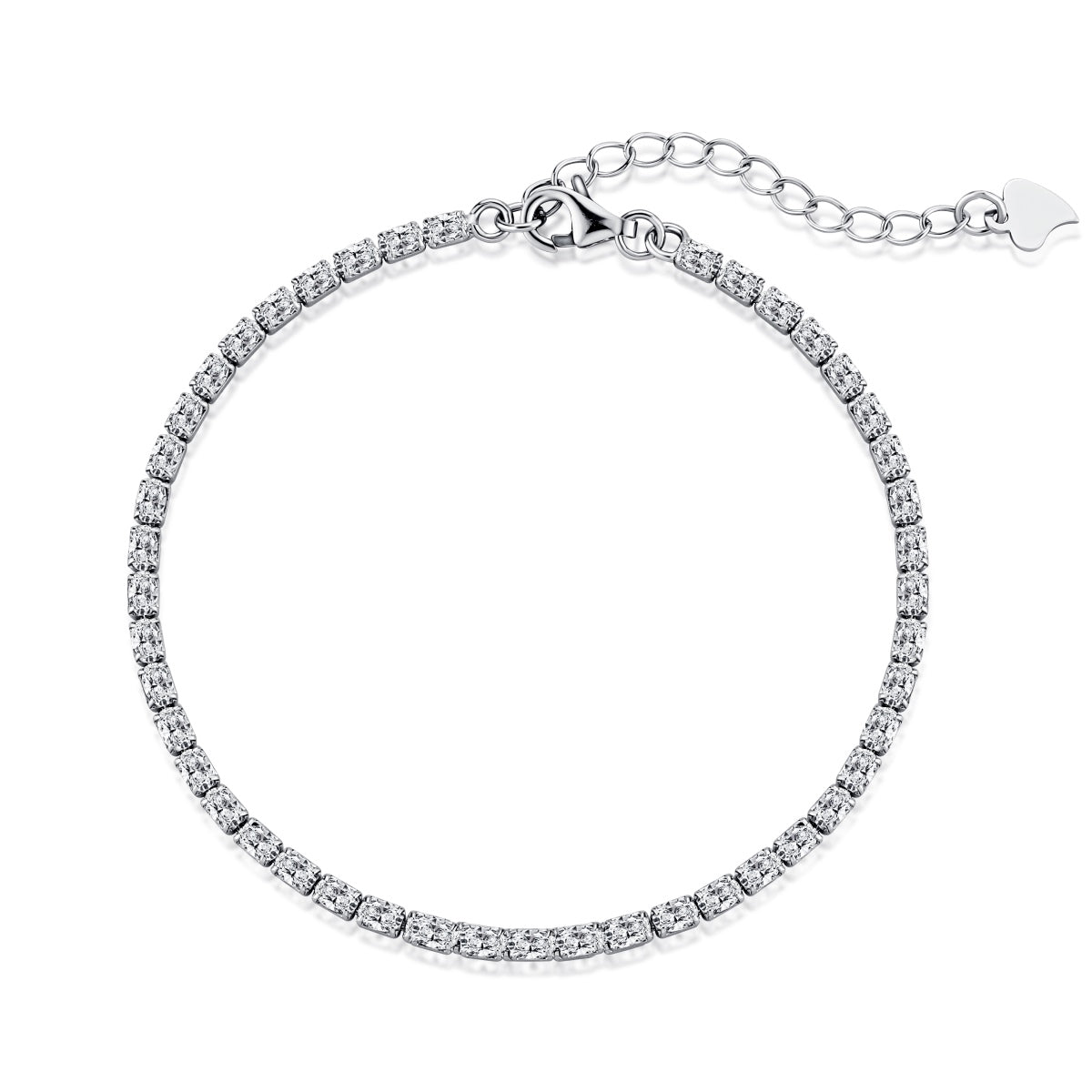 [Kismet Jewels ]Elegant Emerald Cut Daily Bracelet