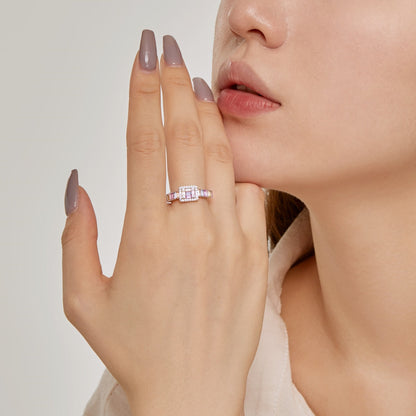 [Kismet Jewels ]Exquisite Colorful Radiant Cut Party Ring
