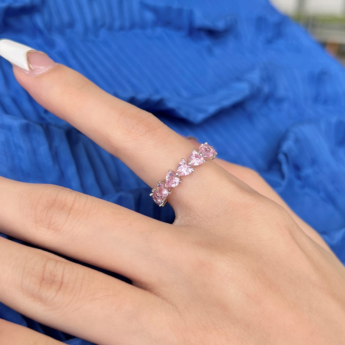 [Kismet Jewels ]0.25 Carat Radiant Romance Heart Cut Lover Ring