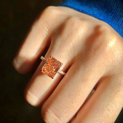 [Kismet Jewels ]4.0 Carat Luxurious Engagement Ring