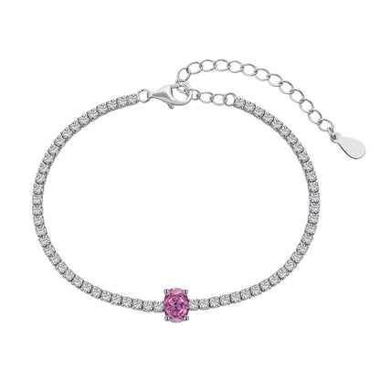 [Kismet Jewels ]0.75 Carat Exquisite Oval Cut Daily Bracelet