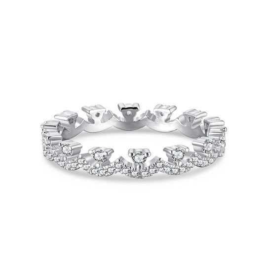 [Kismet Jewels ]Elegant Resplendent Round Shape Party Ring