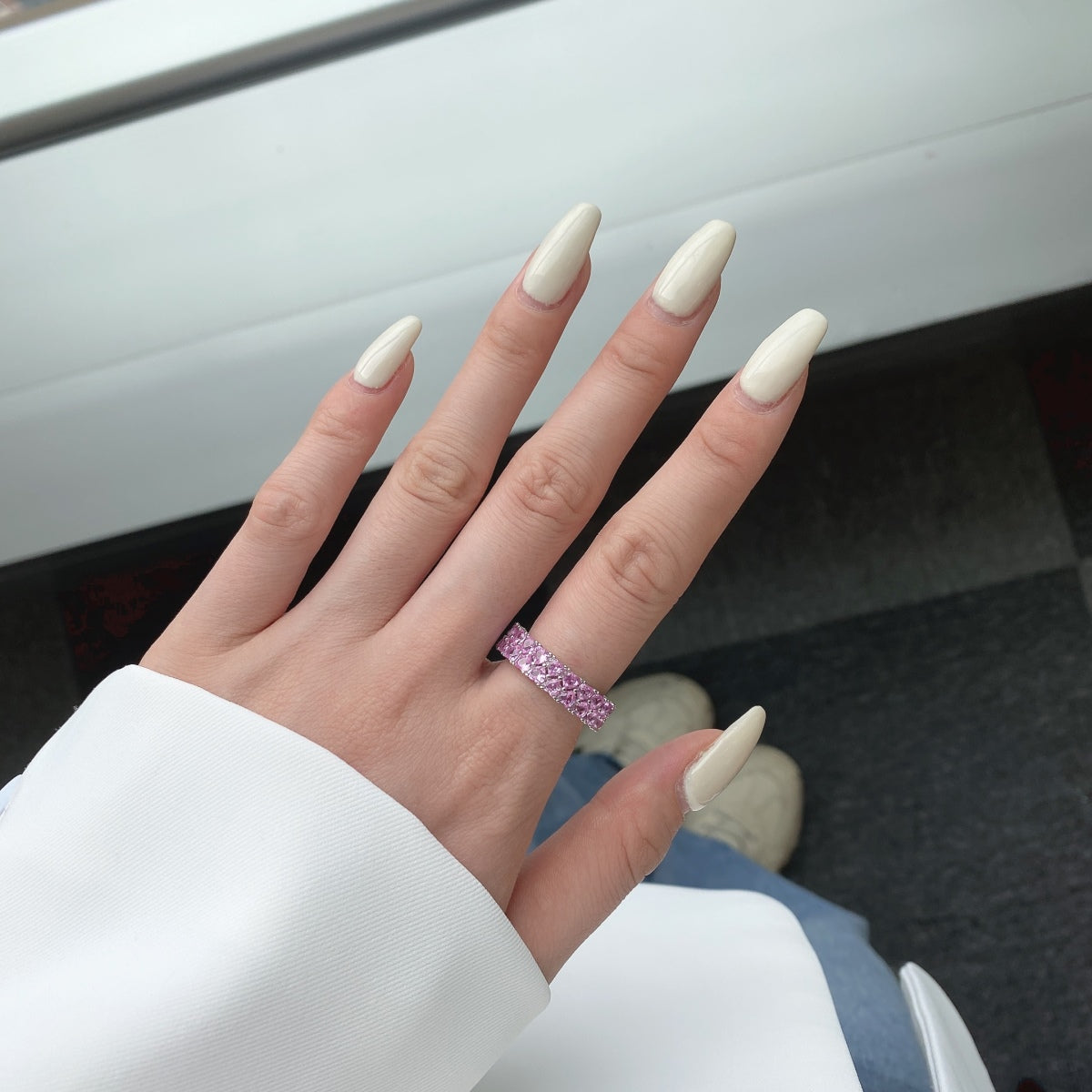 [Kismet Jewels ]Sparkling Full Heart Ring