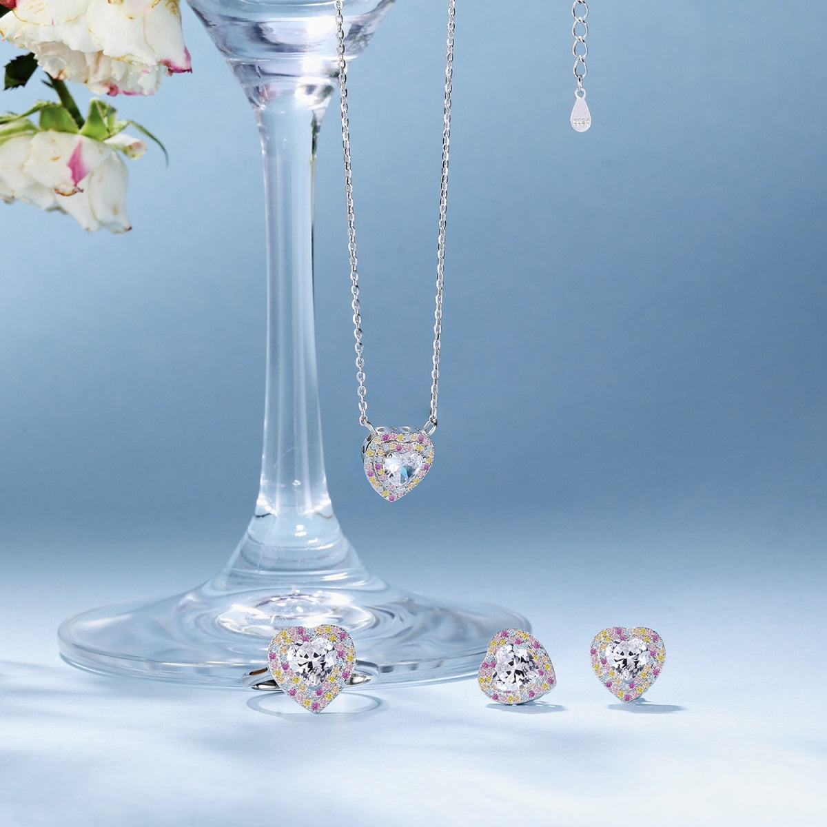 [Kismet Jewels ]Exquisite Heart Shape Necklace