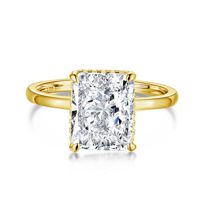 [Kismet Jewels ]4.0 Carat Ornate Enchanting Radiand Cut Banquet Ring