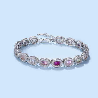 [Kismet Jewels ]Exquisite Ornate Emerald Cut Daily Bracelet