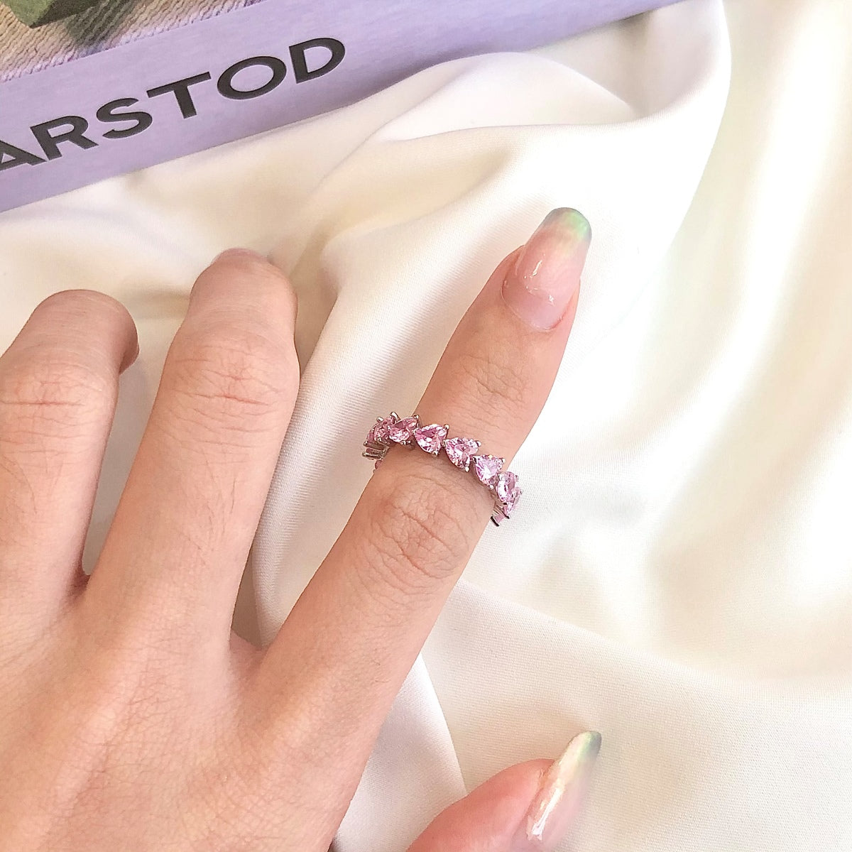 [Kismet Jewels ]0.25 Carat Radiant Romance Heart Cut Lover Ring