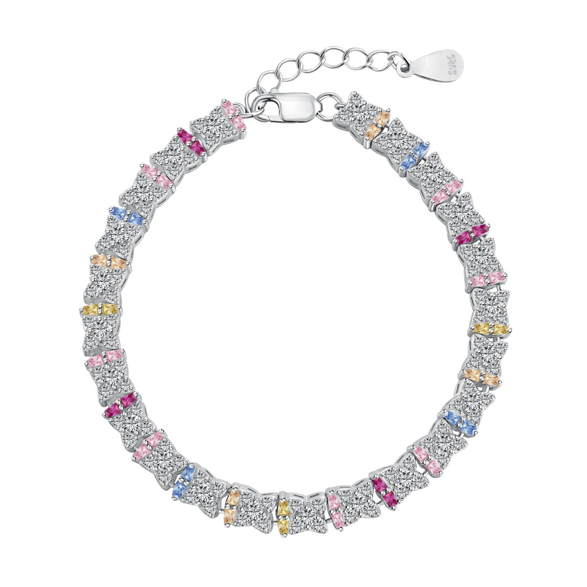 [Kismet Jewels ]Unique Colorful Flower Shape Daily Bracelet