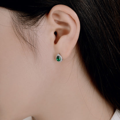 [Kismet Jewels ]Luxurious Water Drop Shape Earrings