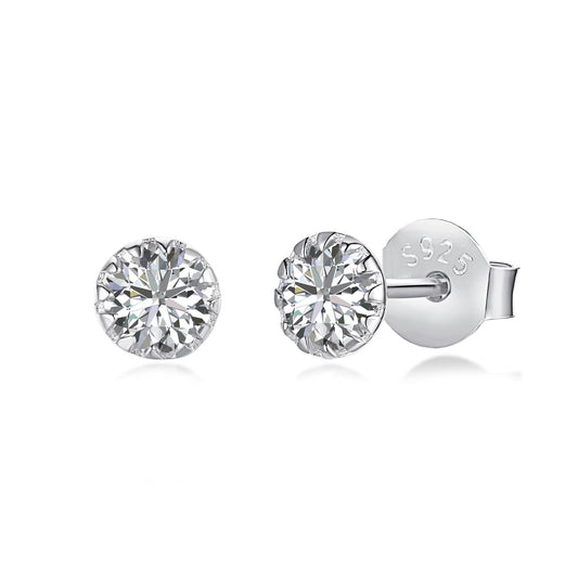 [Kismet Jewels ]Sparkling Colorful Round Shape Earrings