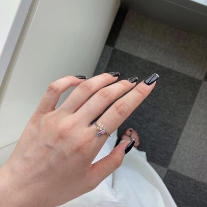 [Kismet Jewels ]Radiant Colorful Multi Cut Daily Ring