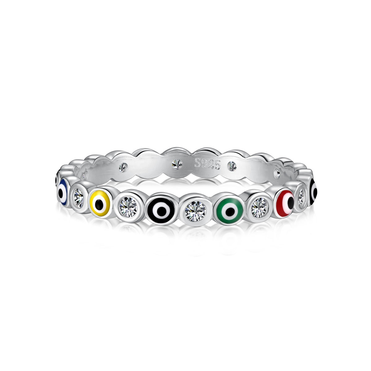 [Kismet Jewels ]Sparkling Vibrant Round Shape Daily Ring