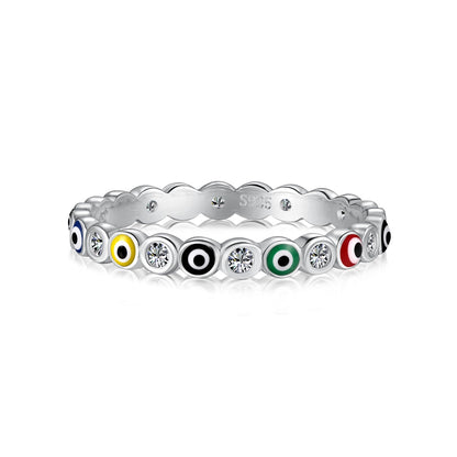 [Kismet Jewels ]Sparkling Vibrant Round Shape Daily Ring