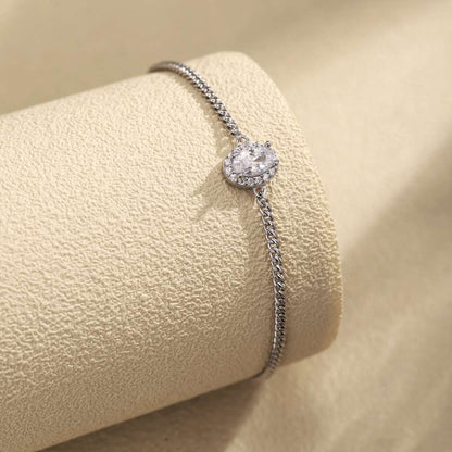 [Kismet Jewels ]Exquisite Oval Shape Bracelet