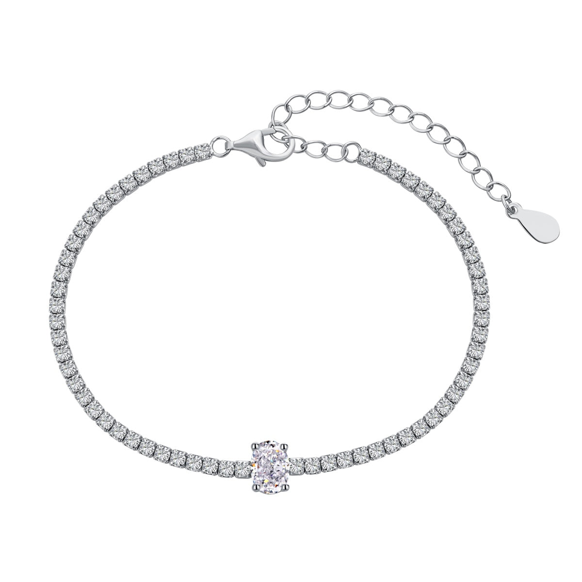 [Kismet Jewels ]0.75 Carat Exquisite Oval Cut Daily Bracelet