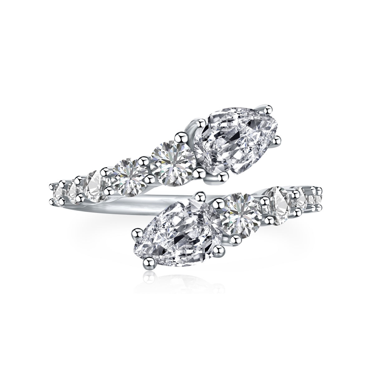 [Kismet Jewels ]Delicate Lively Snake Shape Daily Ring