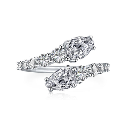 [Kismet Jewels ]Delicate Lively Snake Shape Daily Ring