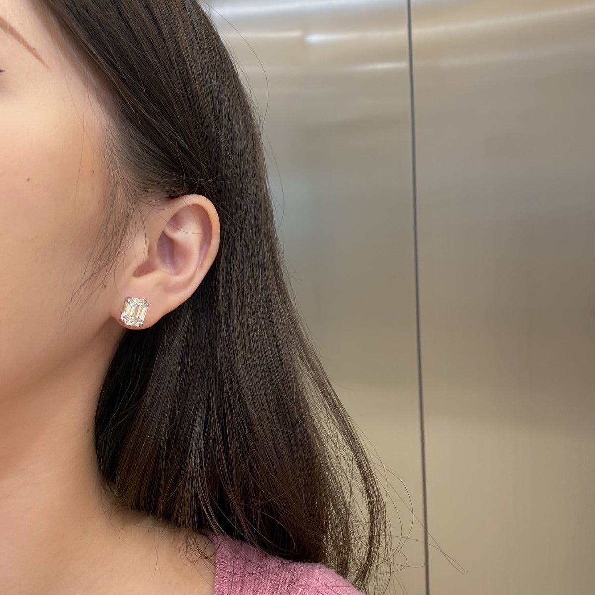 [Kismet Jewels ]Dazzling Square Shape Earrings